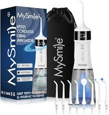 MySmile LP221 - Bezprzewodowe Nici Dentystyczne z UVC Sterylizacją