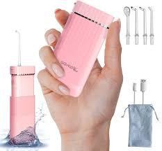 Aquapik® Mini - Irygator Dentystyczny z 4 Ustnikami i 3 Trybami