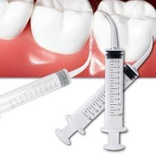 Zestaw 6 dentystycznych strzykawek do irygacji 12 cm³