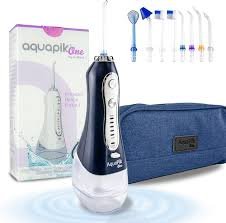 Aquapik One: Przenośny Irygator Dentystyczny z 8 Ustnikami