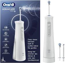 Irygator Oral-B AquaCare 6 bezprzewodowy z 3 dyszami
